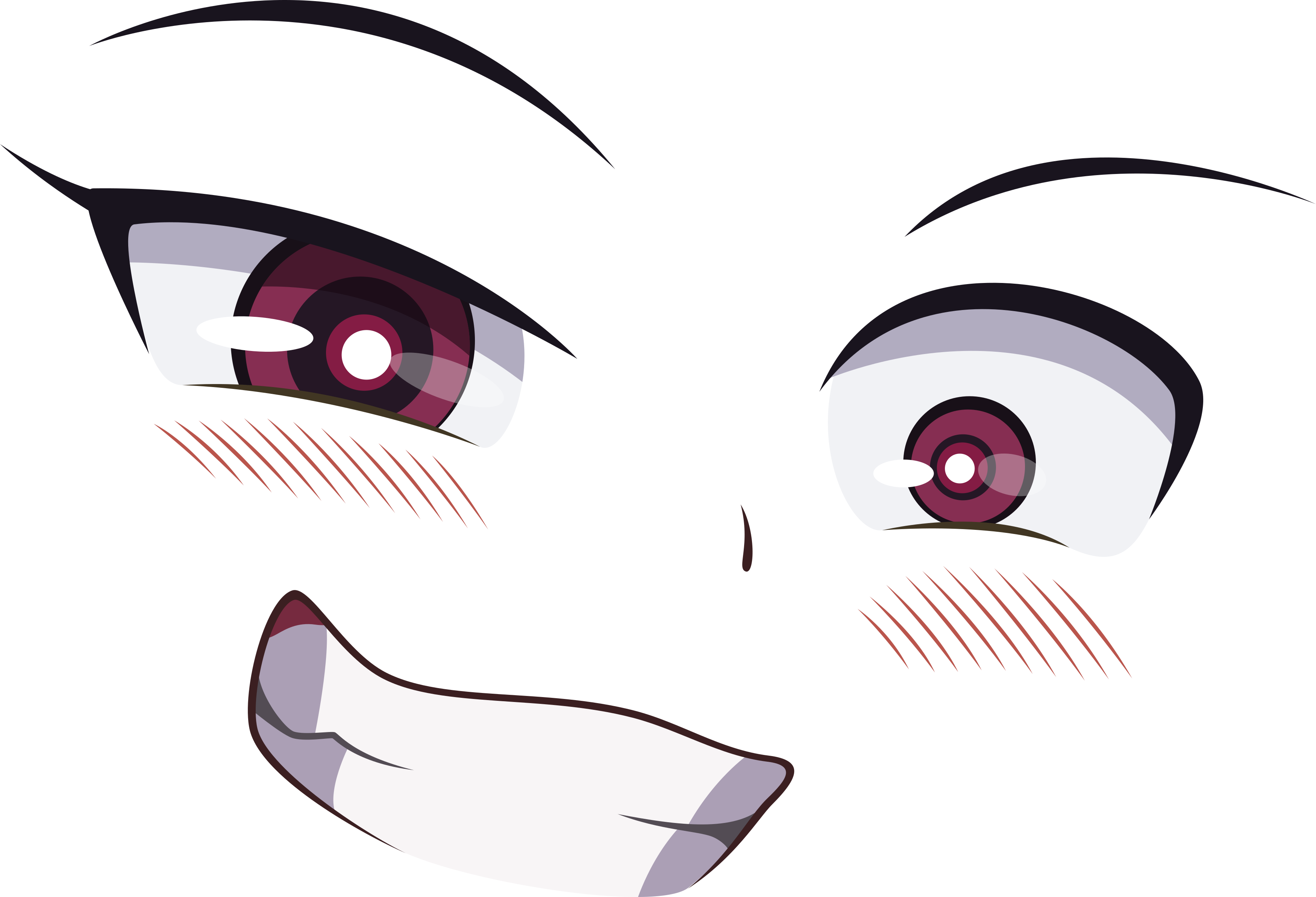 Angry Anime PNG صورة PNG Arts