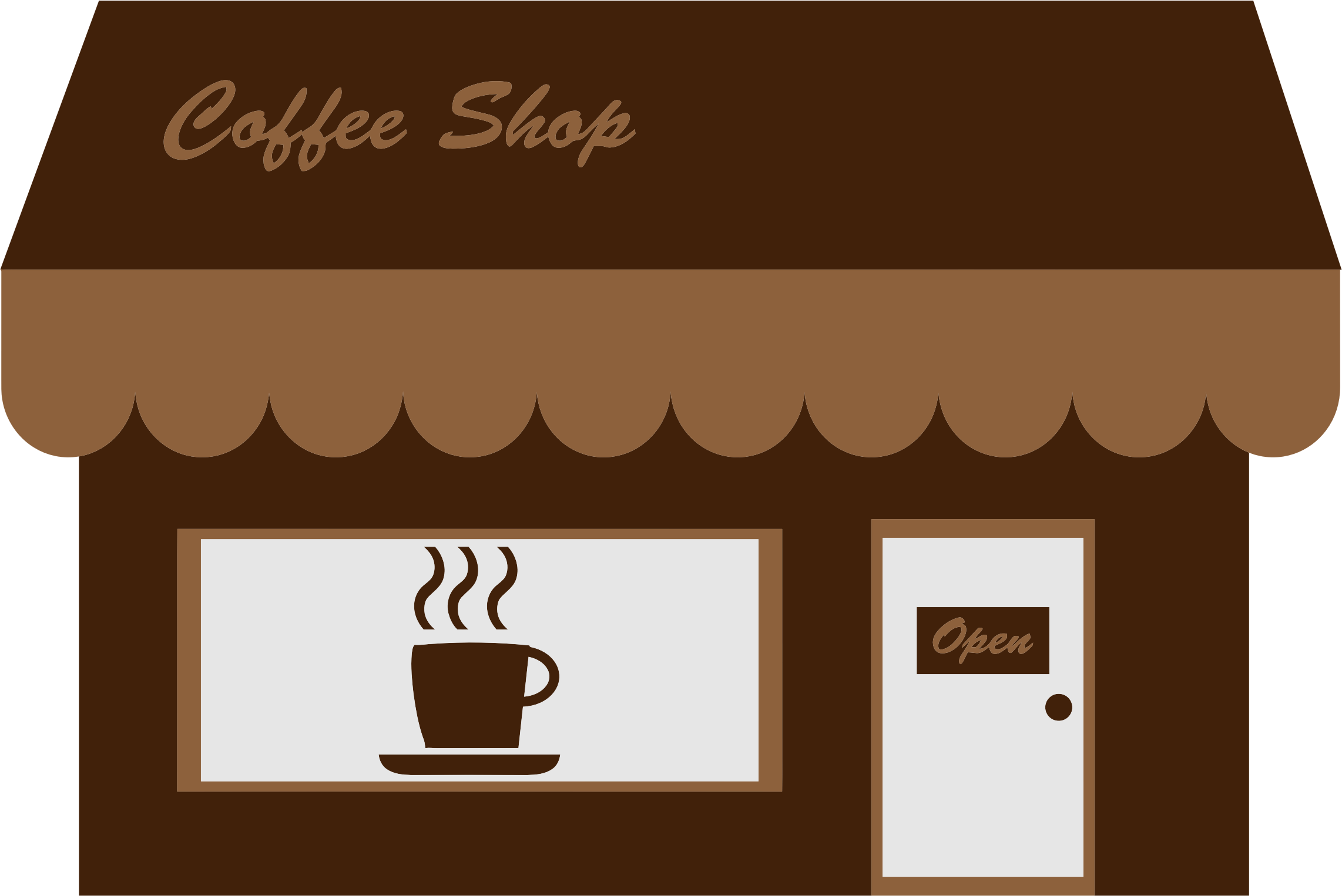 ร้านกาแฟร้านกาแฟ PNG