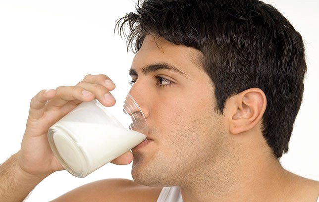 Drinking Milk PNG Image