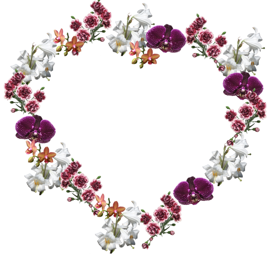 Flower Frame PNG Baixar Imagem