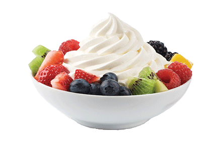 Fruit Salad With Ice Cream PNG Free Download