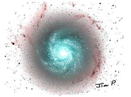 Galaxy PNG Transparentes Bild