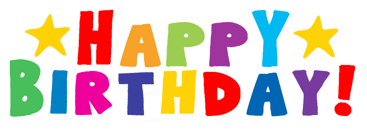 Happy 5th Birthday PNG-Bild