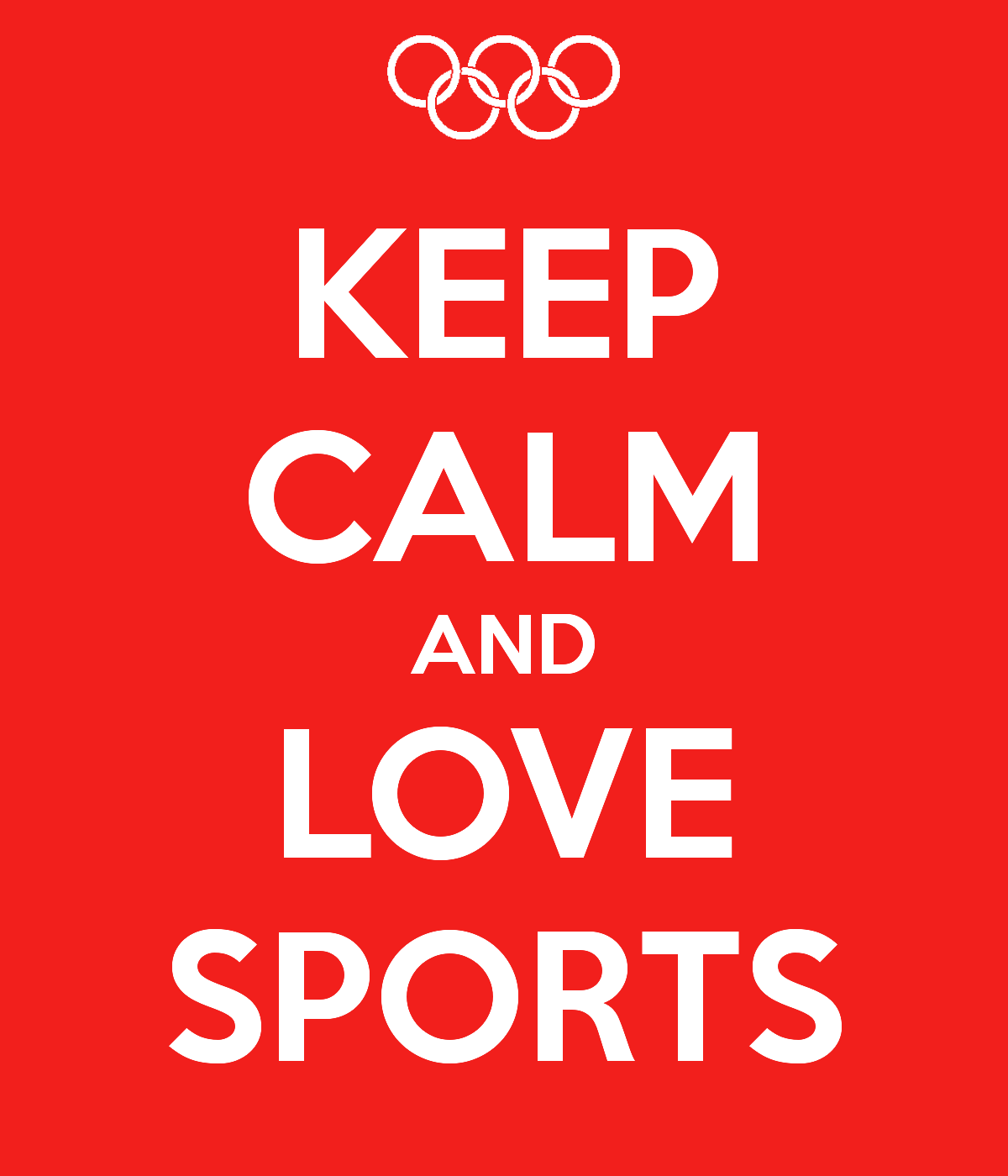 I Love Sport PNG Image Background