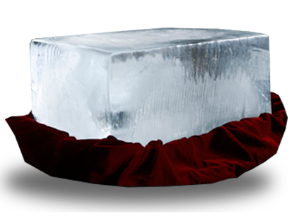 บล็อกน้ำแข็ง PNG ภาพคุณภาพสูง
