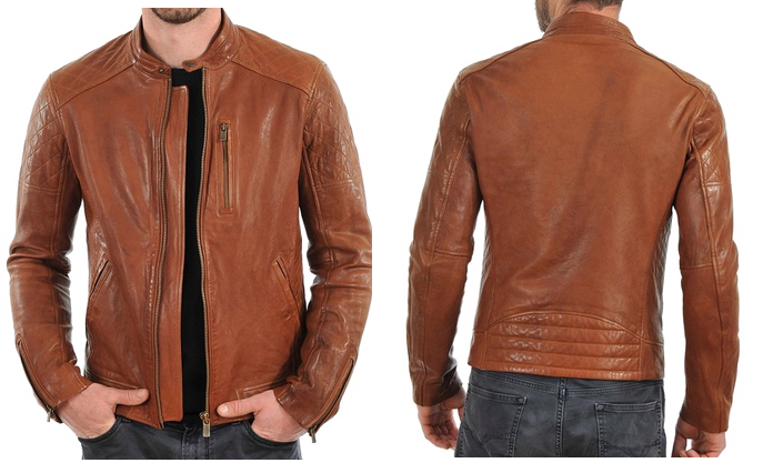 Chaqueta de cuero de la motocicleta Imagen PNG