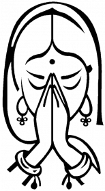 Namaste Logo PNG Pic