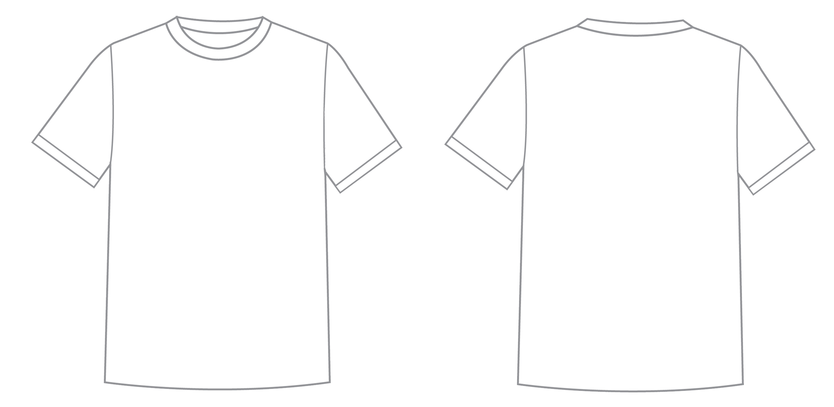 Download T-Shirt Template PNG High-Quality Image | PNG Arts