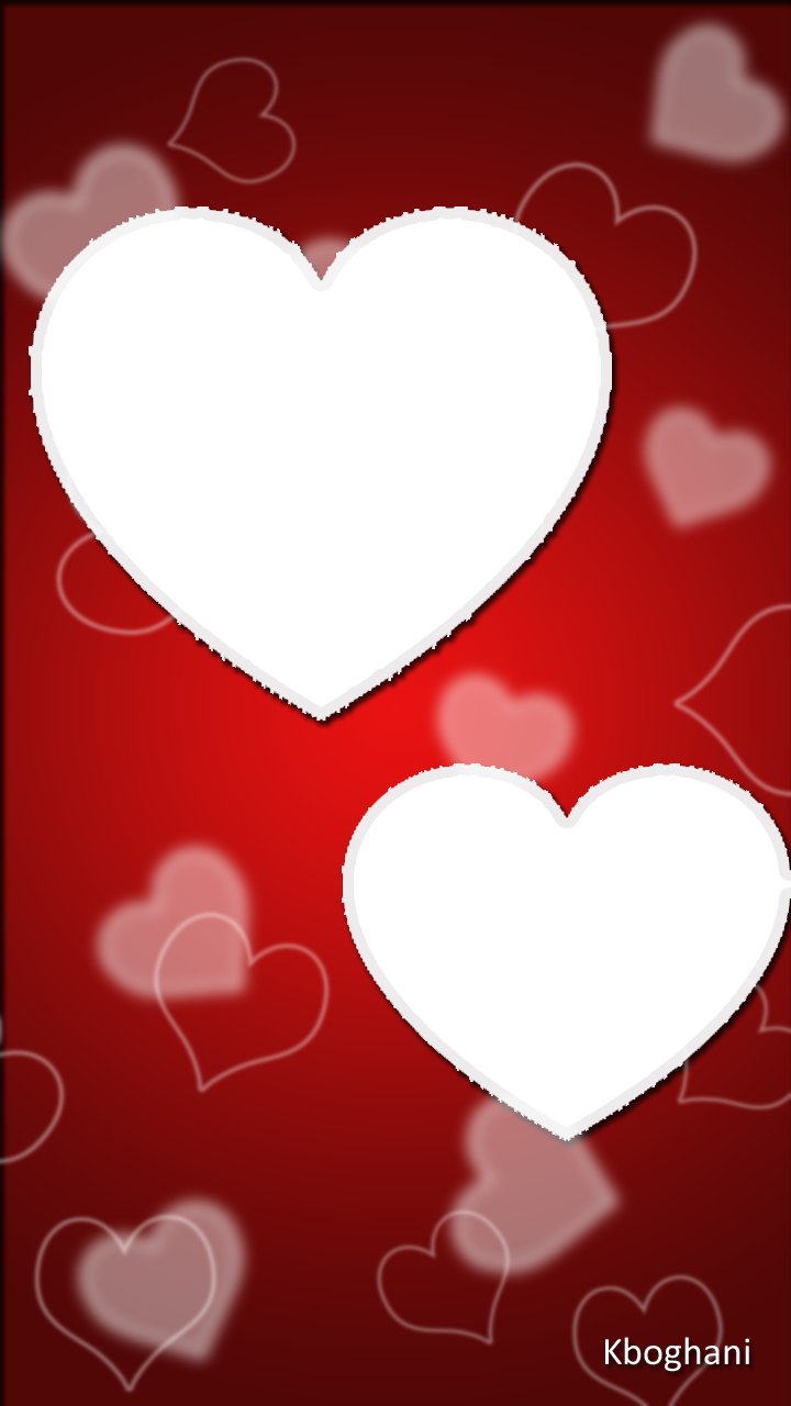 Valentines Day Heart Frame Free PNG Image