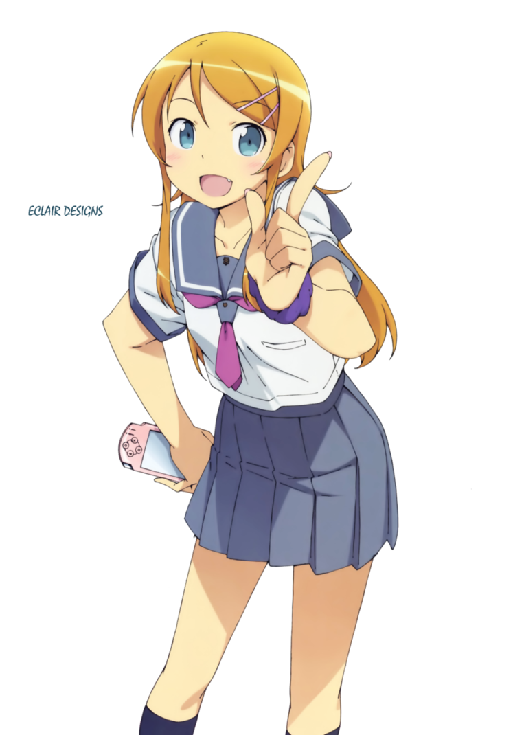 อนิเมะ Oreimo PNG พื้นหลังภาพพื้นหลัง