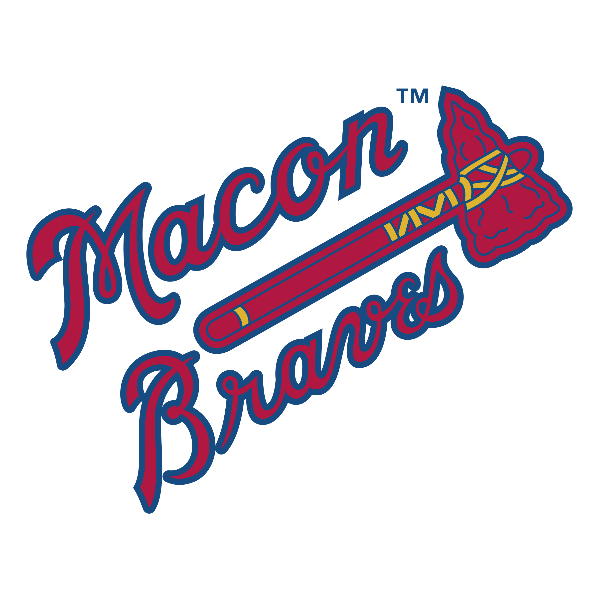 Braves Logo PNG Image Transparent Background