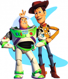 Buzz And Woody Transparent PNG Arts