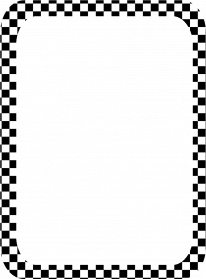 Checkered Border PNG Download Image