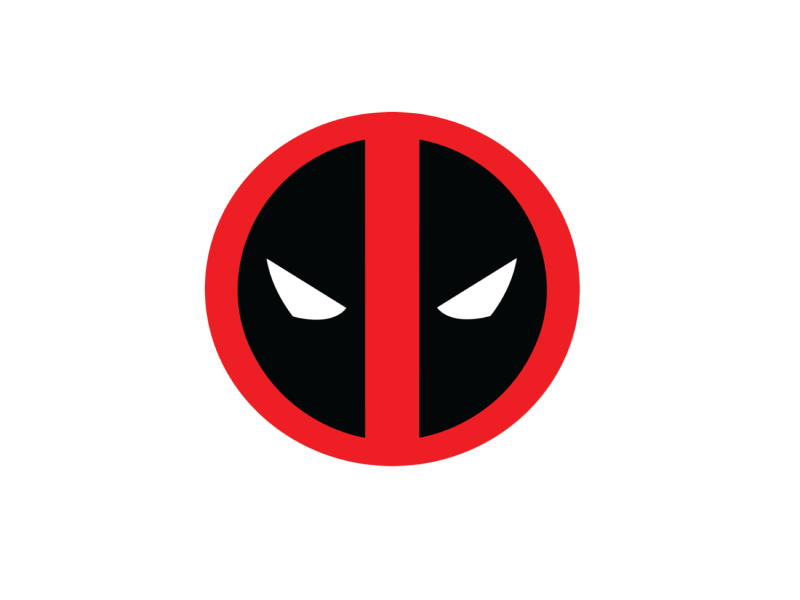 Deadpool Logo Download Transparentes PNG-Bild