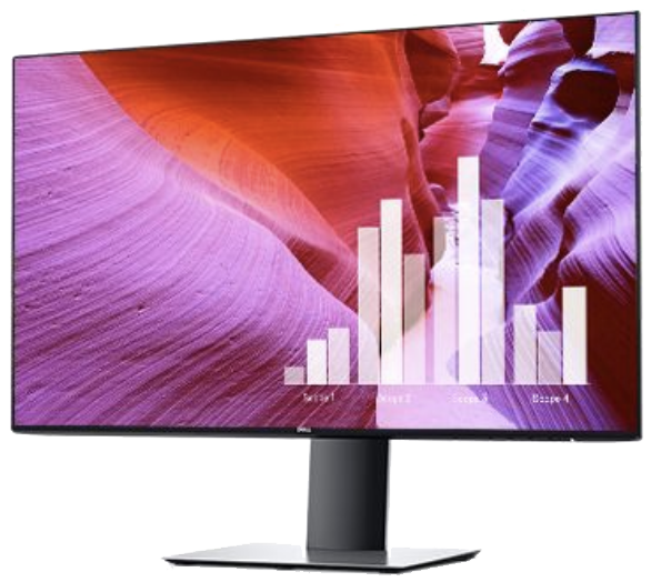 Dell Ultrasharp Monitor Latar Belakang Transparan PNG