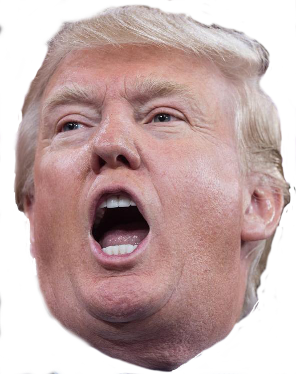 Donald Trump Face PNG Fotoğraf