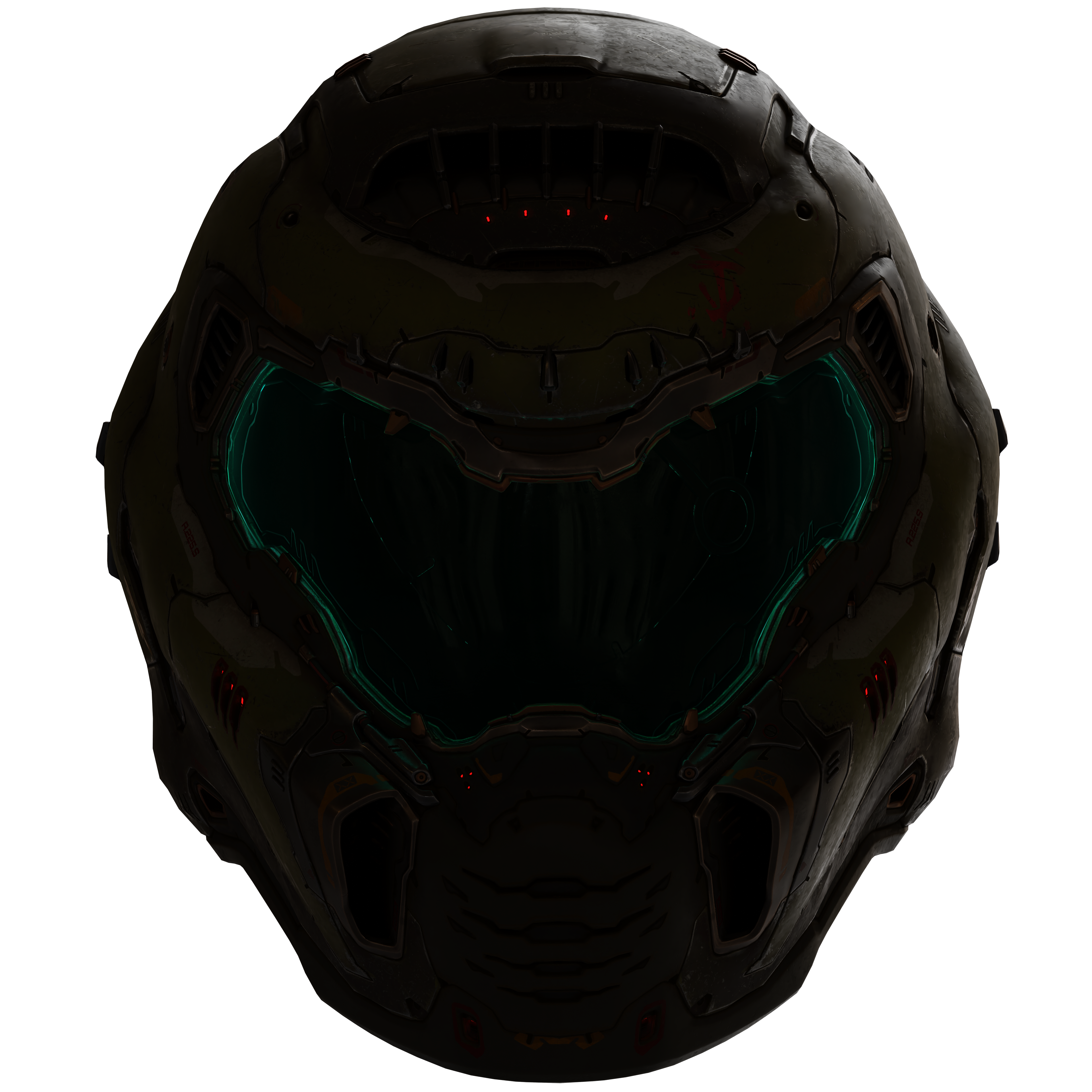 Doom Slayer Helm transparent