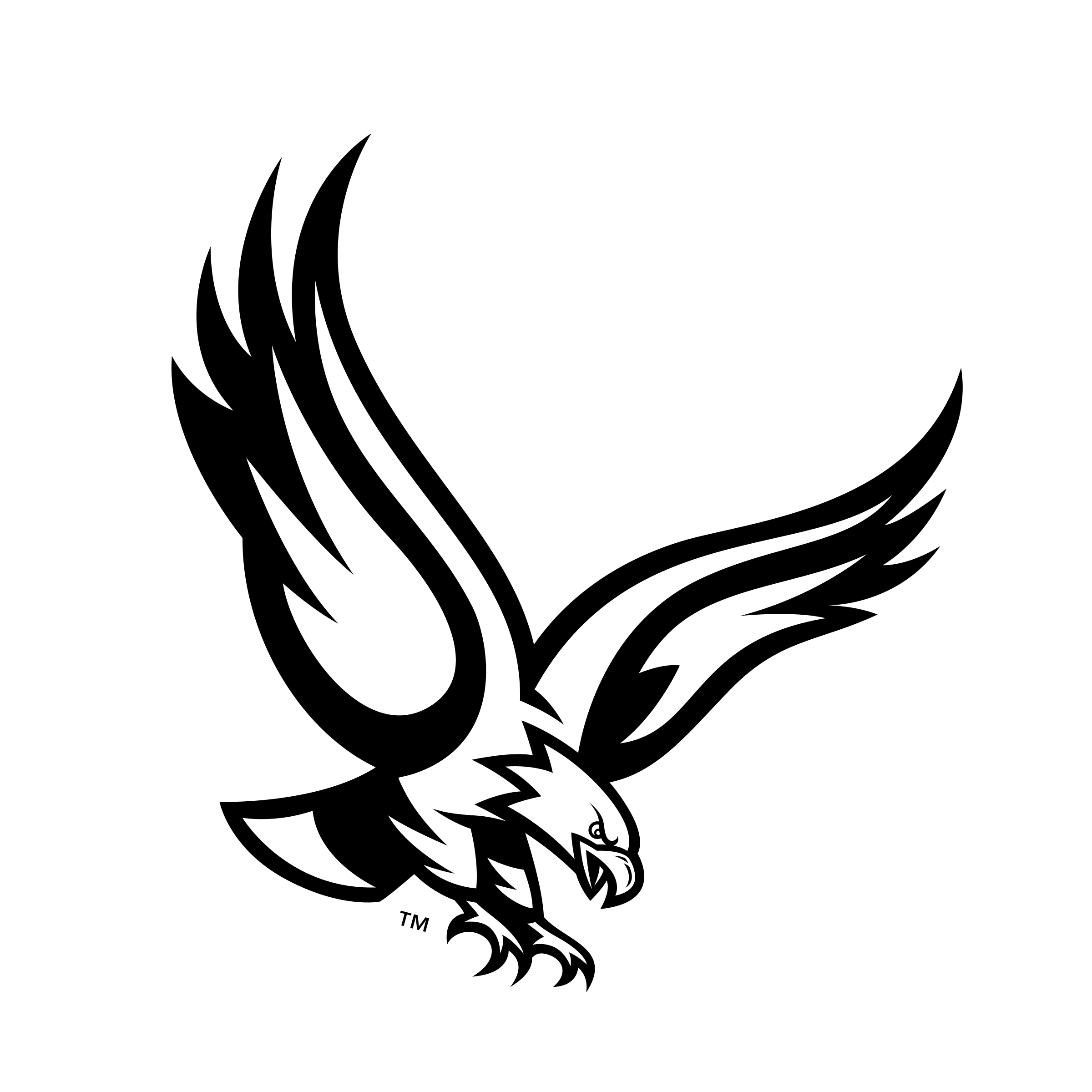 Eagles logo PNG Gambar Transparan