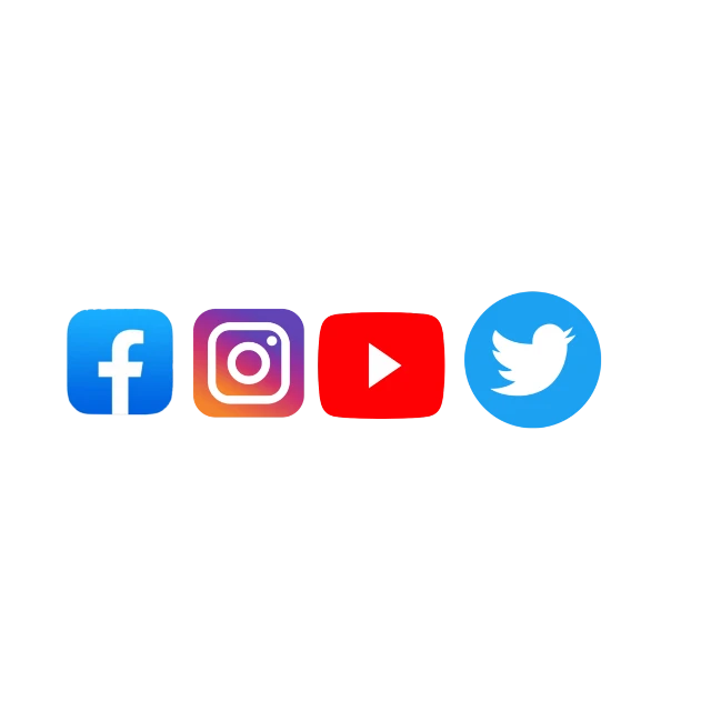 Youtube Facebook And Instagram Logo Png - Gabrielle Bernard