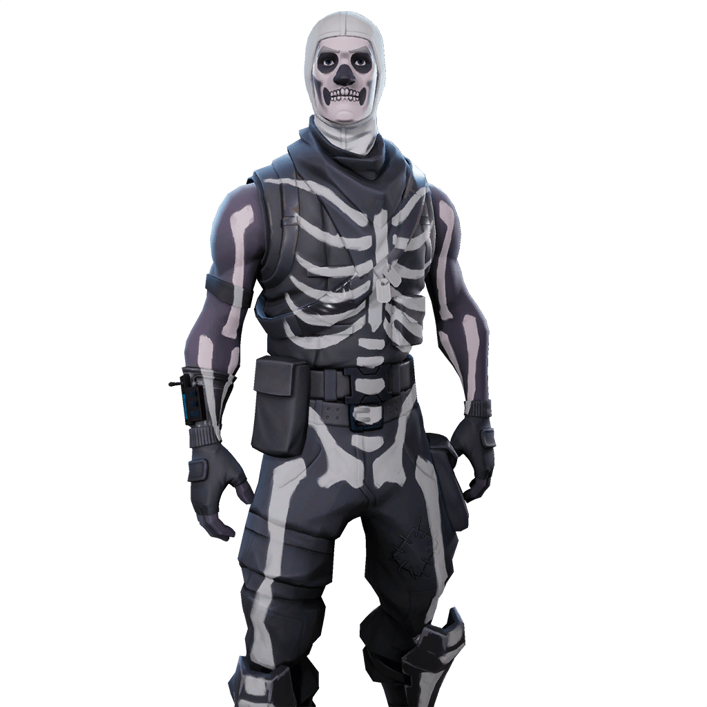 Fortnite Skull Trooper oyunu Şeffaf Görüntü