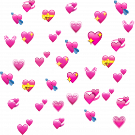 Pink Emoji Heart PNG Photo | PNG Arts