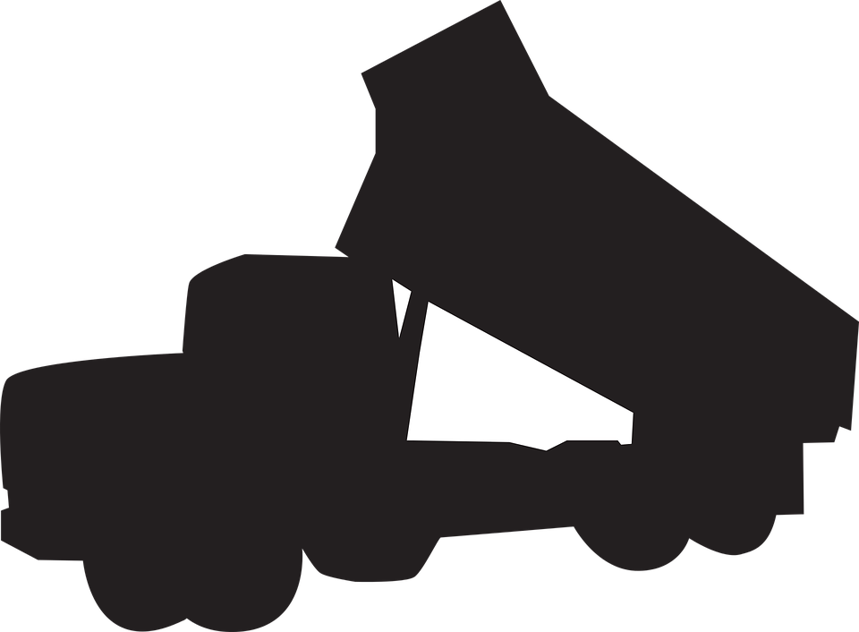 Vector Mulde-LKW-PNG-Bild Transparenter Hintergrund