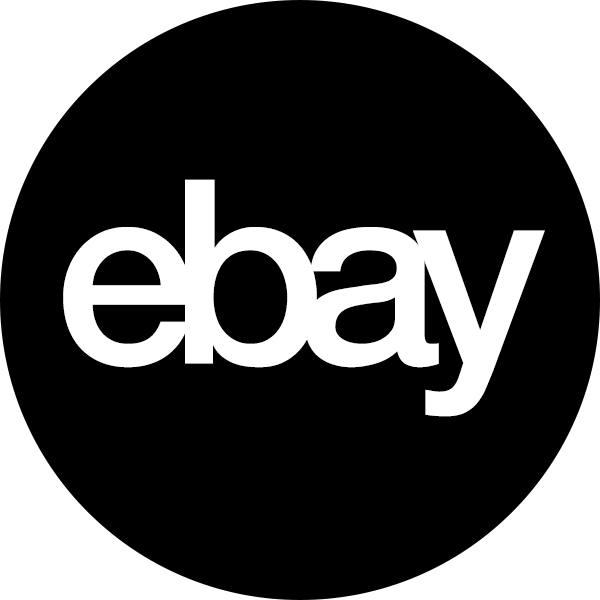ebay logo black background