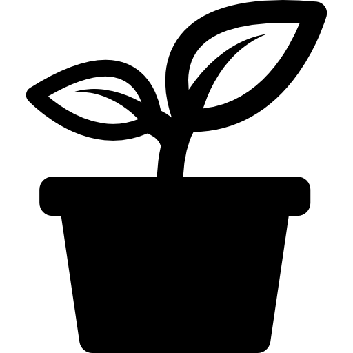 Векторный цветочный горшок PNG Image