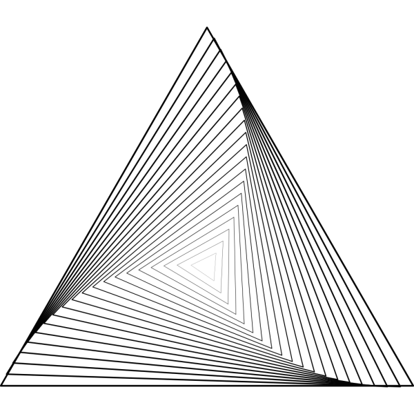 Abstracte driehoek Transparante Afbeelding