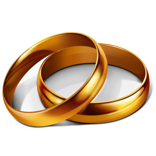 Anniversary Golden Ring Immagine gratis PNG