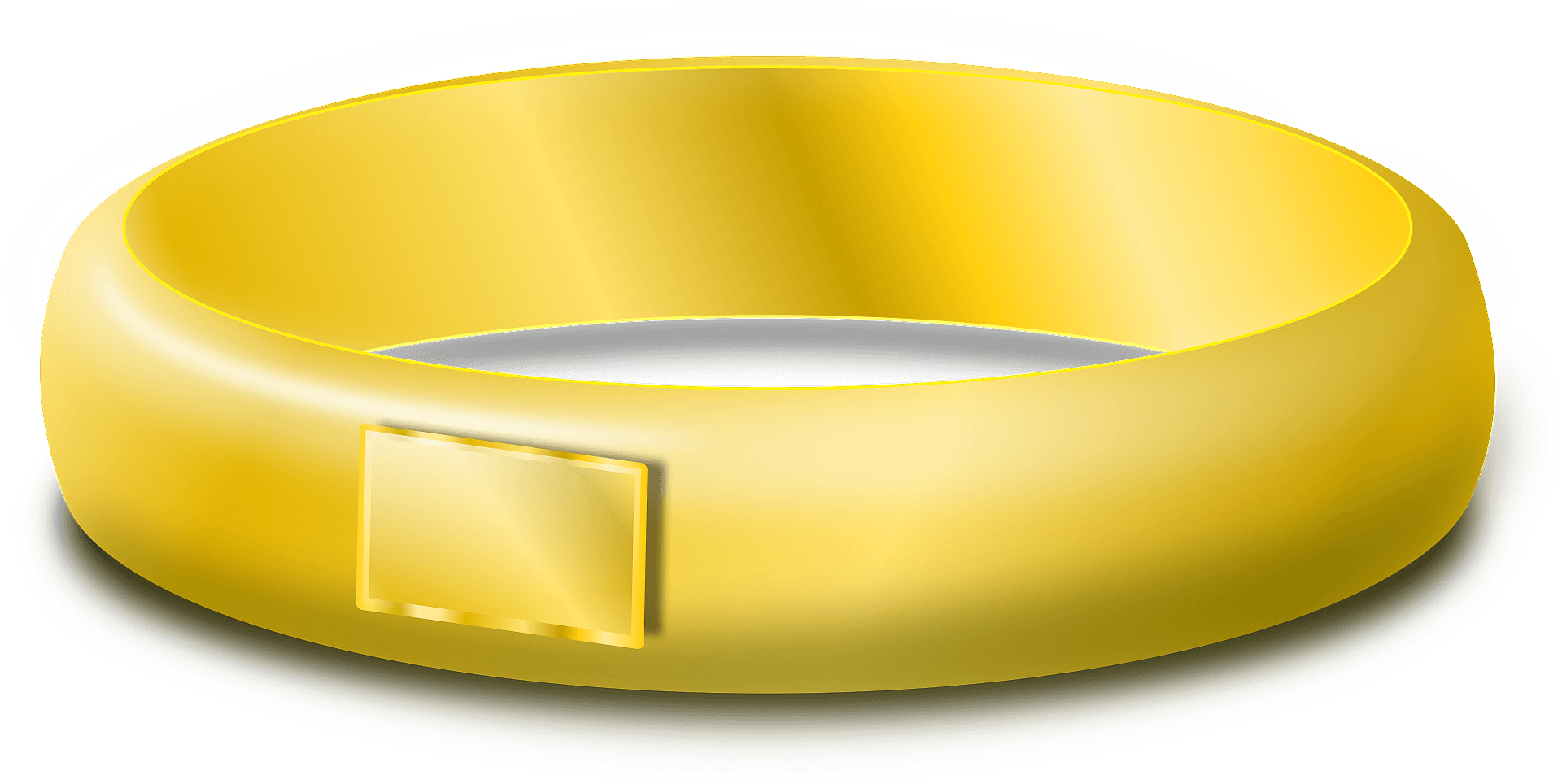 Anniversary Golden Ring PNG Scarica limmagine