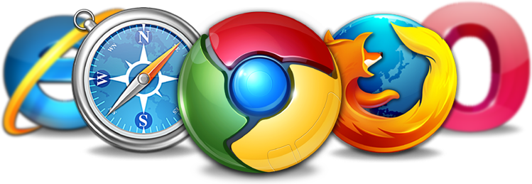 Browser logo PNG Transparant Beeld