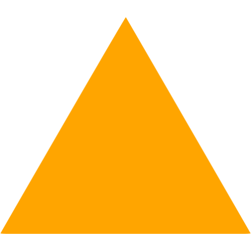Imagen de alta calidad del triángulo colorido PNG