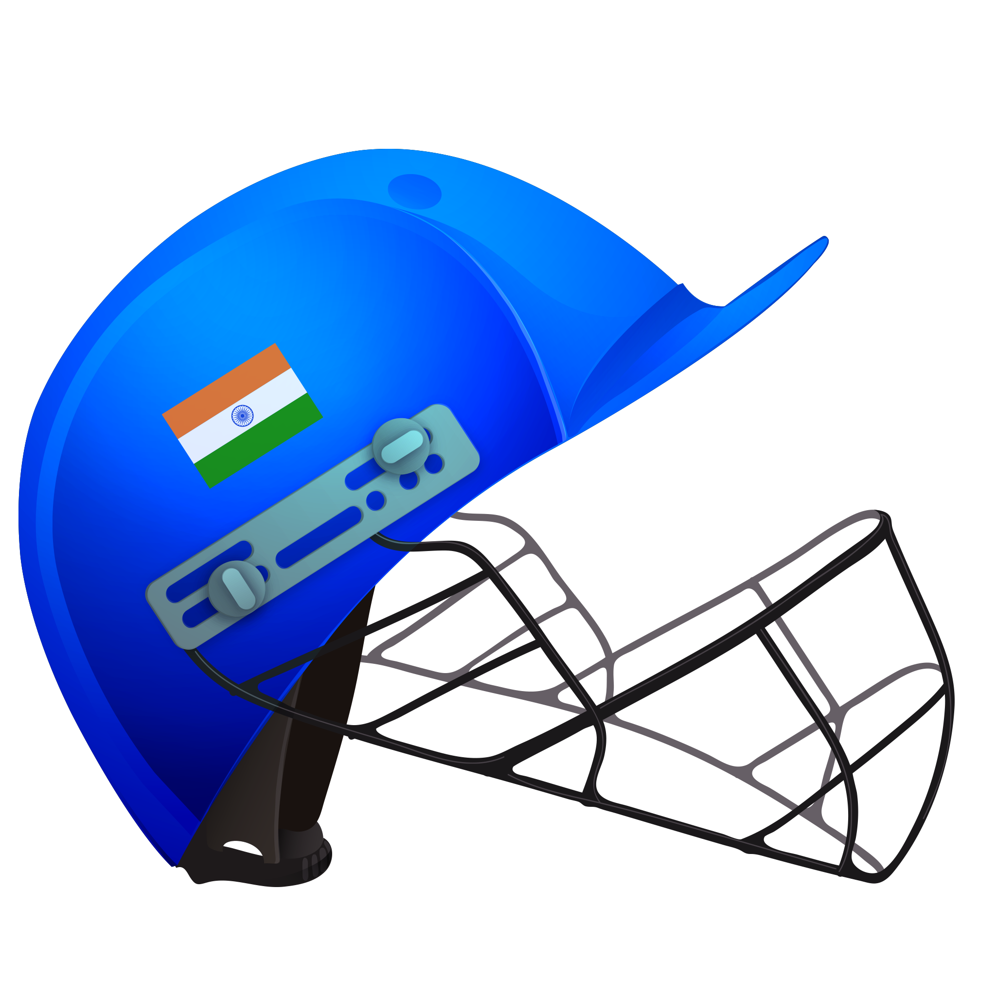 Gambar Transparan helm kriket