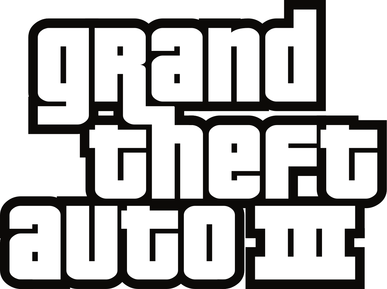 GTA Logotipo PNG imagens de fundo