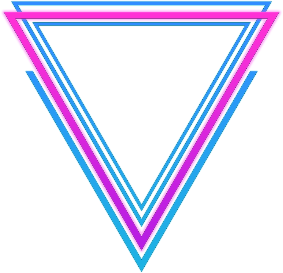 Imagen geométrica del PNG del triángulo