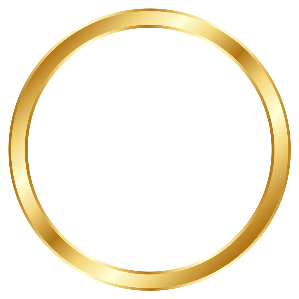 Кольцо золотое круг - 96 фото
