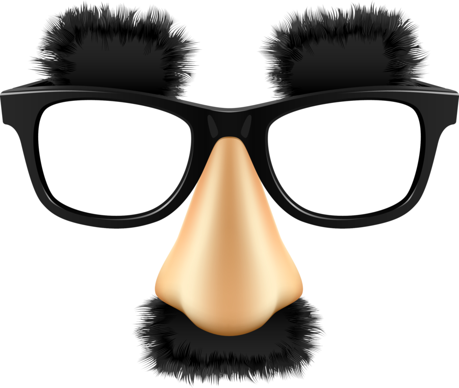 Groucho Marx Glasses Naso PNG Immagine