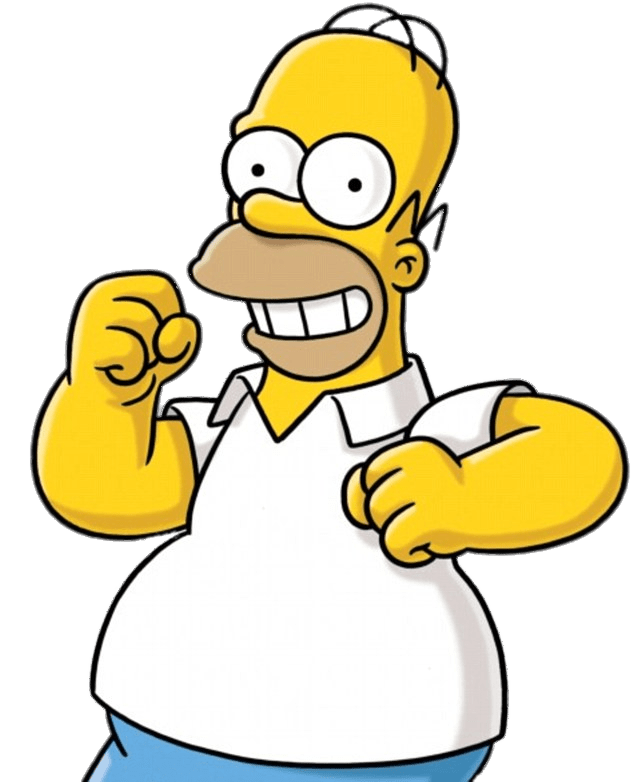 Homer Bart Simpson Transparentes Bild