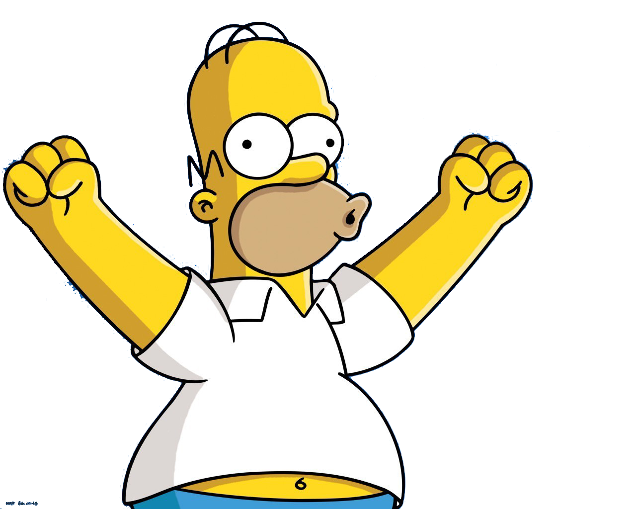Homer Simpson Cartoon PNG Baixar Imagem