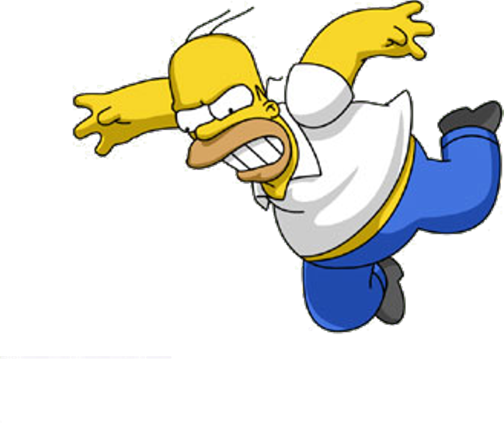 Homer Simpson Imagem PNG dos desenhos animadosm de Alta Qualidade