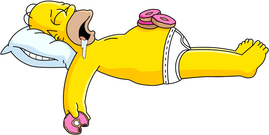 Homer Simpson Fundo de imagem de PNG dos desenhos animados