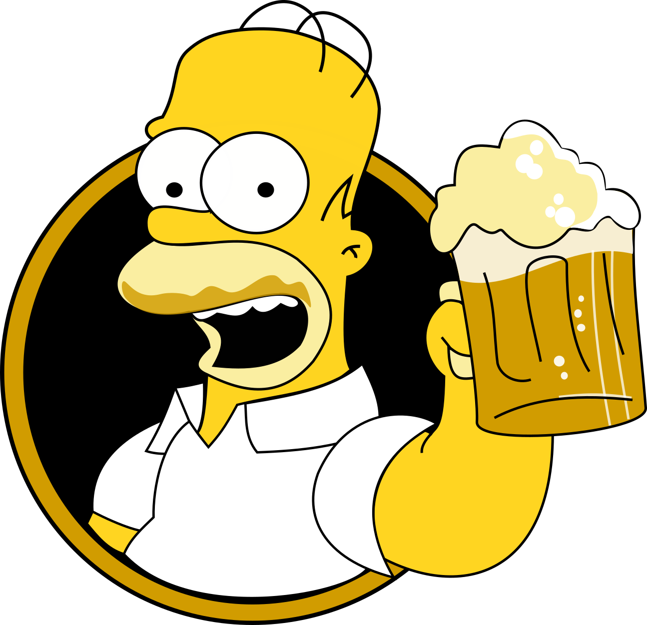 Homer Simpson PNG Image Background