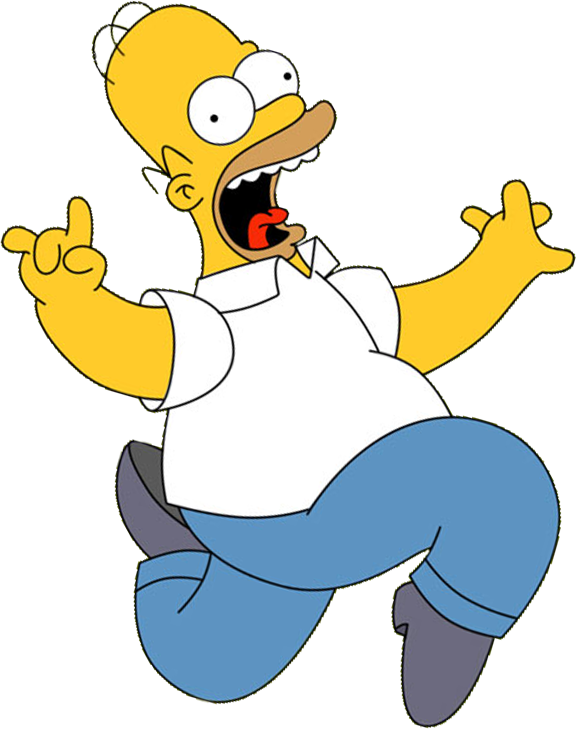 Homer Simpson Transparentes Bild