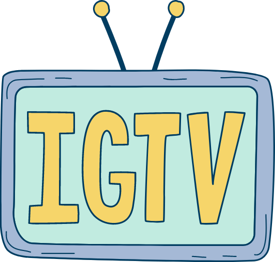 IGTV 로고 아이콘 PNG 포토