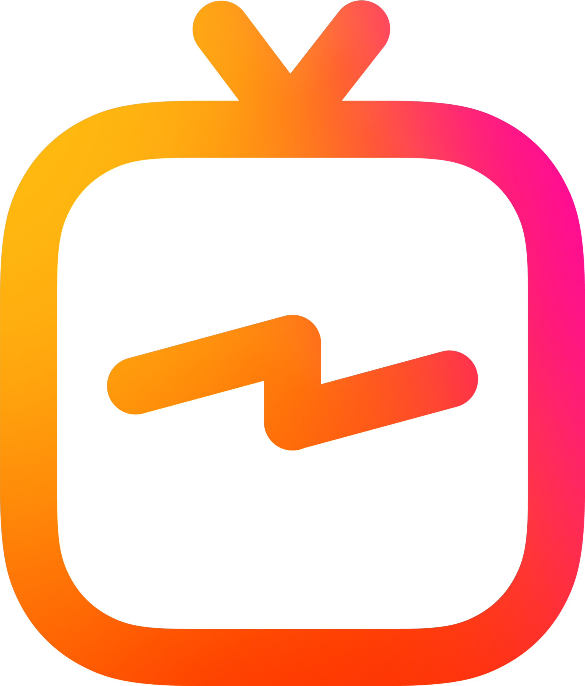 Icono de logotipo IGTV Imagen Transparente PNG
