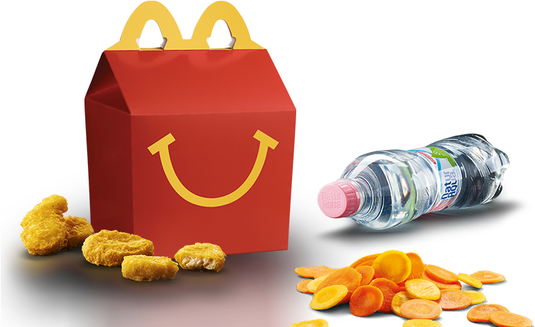McDonald Feliz Refeição Transparente Imagem