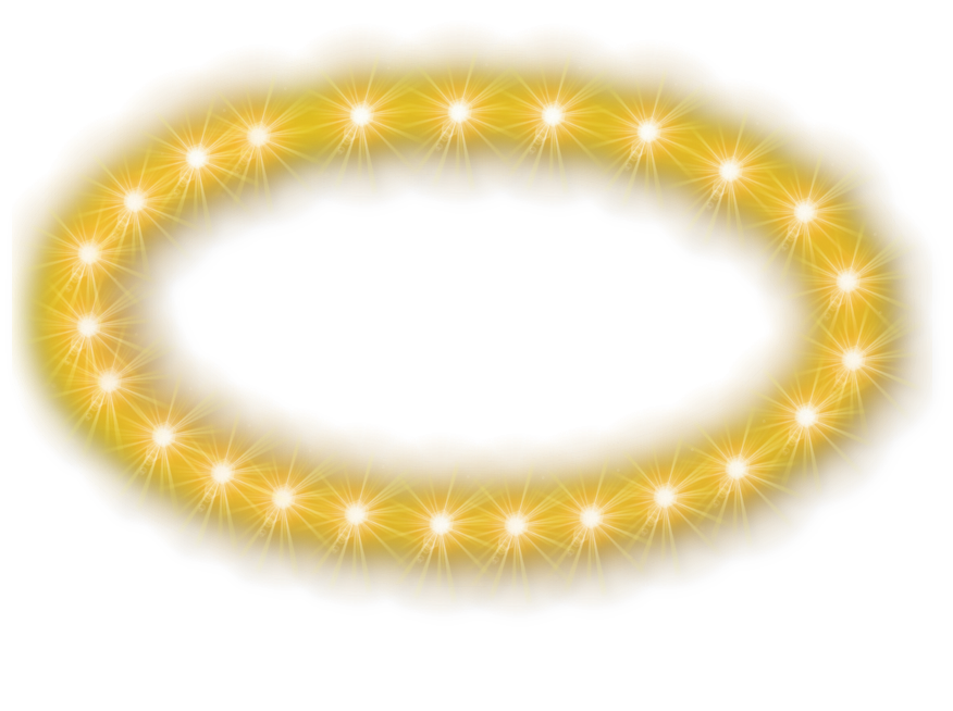 Neon Glow Ring PNG Image Background | PNG Arts