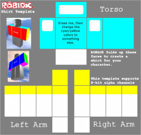 Roblox Template PNG Download Image | PNG Arts