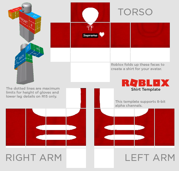 Roblox Template Shirt Transparent Image Png Arts - roblox shirt template pixel size